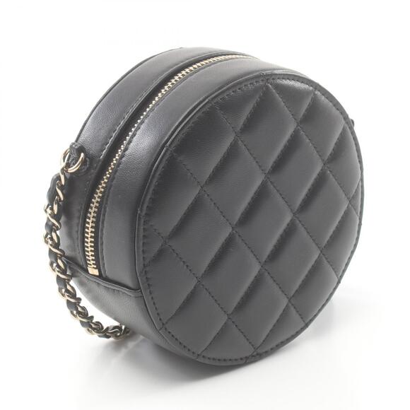 CHANEL Matelasse Icon Shoulder Bag Black Lambskin - Picture 2 of 7